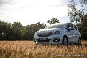 pandu uji Honda Jazz Sport Hybrid