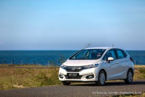 pandu uji Honda Jazz Sport Hybrid
