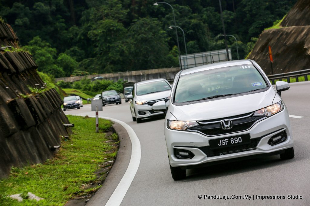 pandu uji Honda Jazz Sport Hybrid