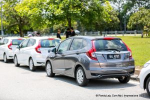 pandu uji Honda Jazz Sport Hybrid