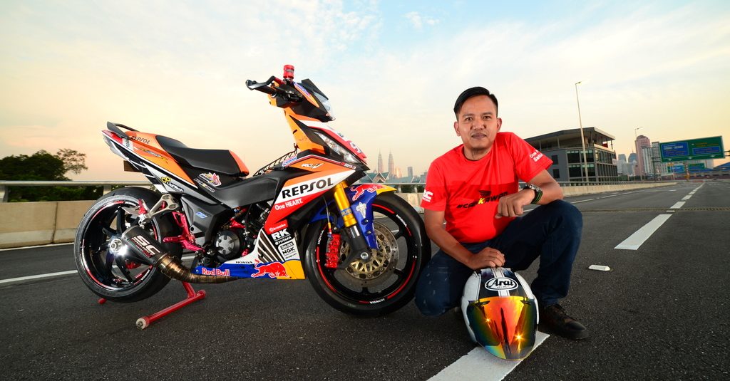 Honda RS150R Tema Repsol MotoGP - Kos Bikin Cecah RM27,000!