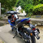 tunggang uji benelli rfs 150i