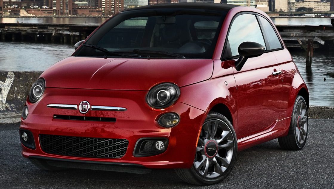 Fiat 500 Pop (2017) dengan Pakej Trim Sport Black