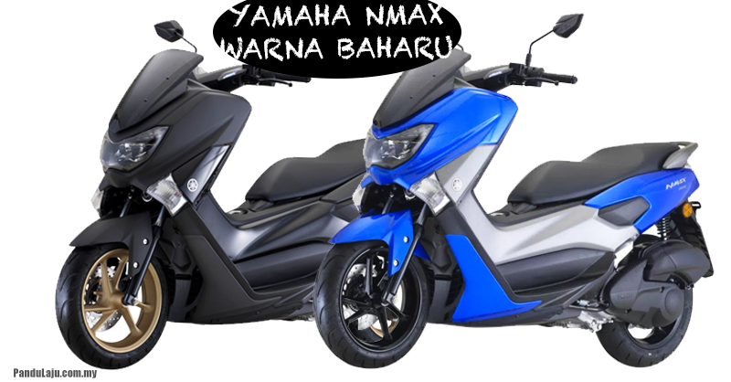 Yamaha NMAX dengan 2 Warna Baharu Harga Kekal Tapi 