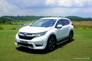 pandu uji honda cr-v baharu