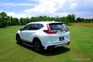 pandu uji honda cr-v baharu
