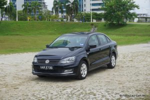 pandu uji Volkswagen vento