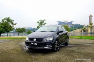 pandu uji Volkswagen vento