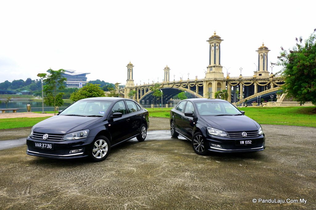 pandu uji Volkswagen vento