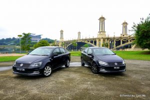 pandu uji Volkswagen vento