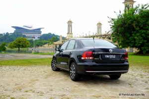 pandu uji Volkswagen vento