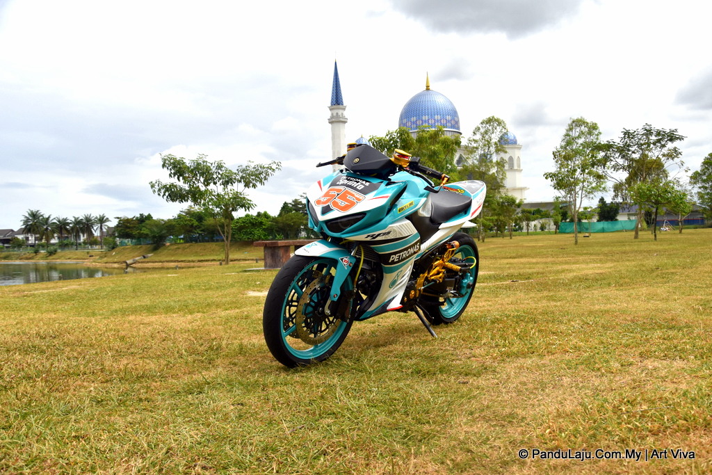 Yamaha LC 135 Akmal modifikasi_PanduLaju (2) - PanduLaju 