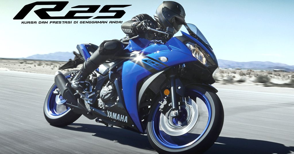 Yamaha YZF-R25 2018 Terima 2 Warna Baharu - Harga Kekal 