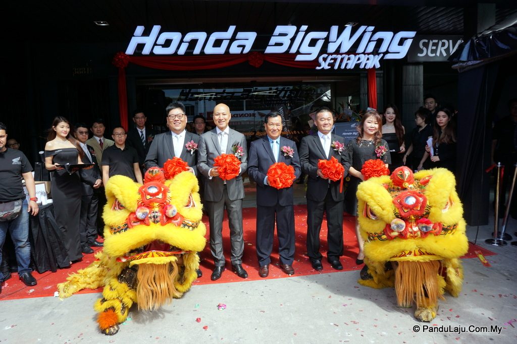 honda bigwing setapak