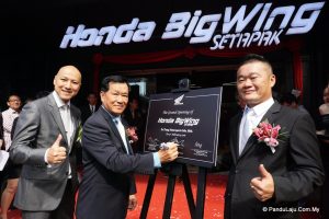 honda bigwing setapak