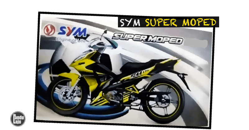 sym super moped