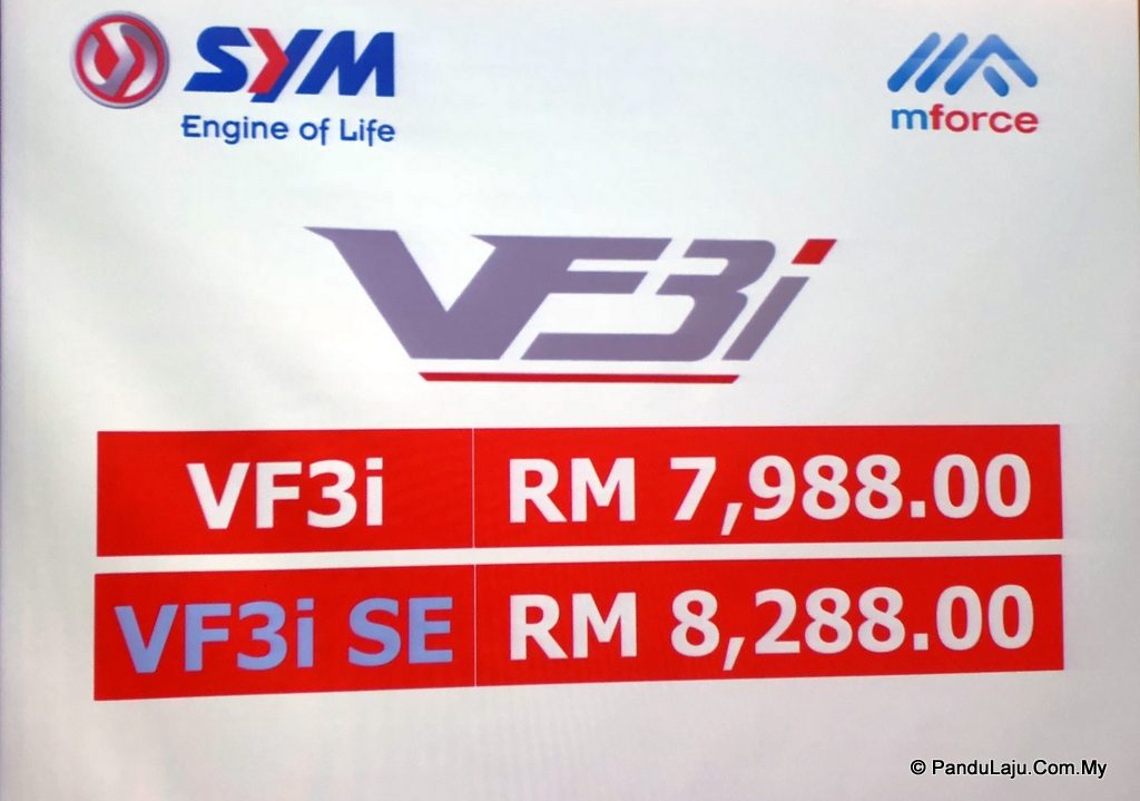 Harga SYM Super Moped VF3i 