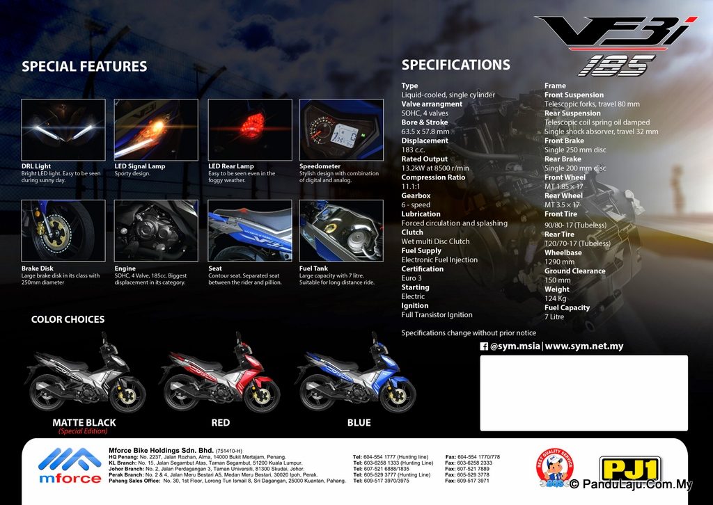 SYM Super Moped VF3i