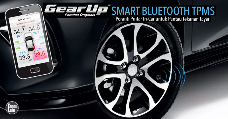 Perodua Perkenal GearUp Smart Bluetooth TPMS - Peranti 