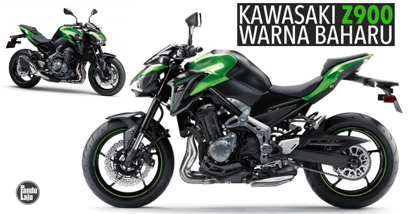 Kawasaki Z900 ABS Tambah Satu Lagi iWarnai Baharu iHitami 