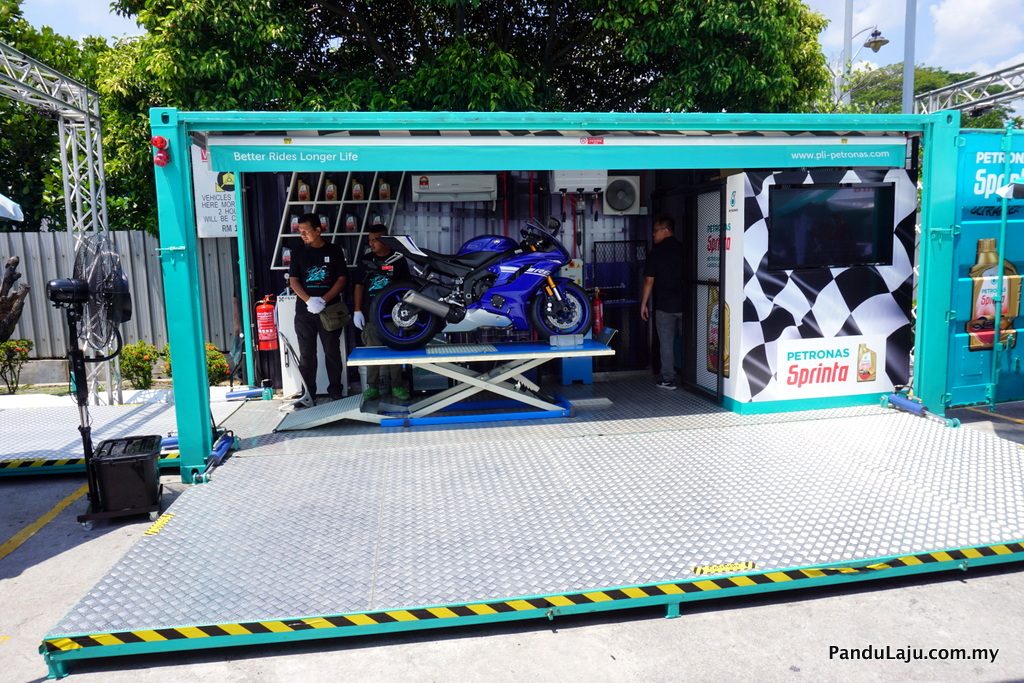 Bengkel Motosikal Bergerak Petronas Sprinta