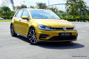 Pandu Uji Volkswagen Golf R Line MK7.5