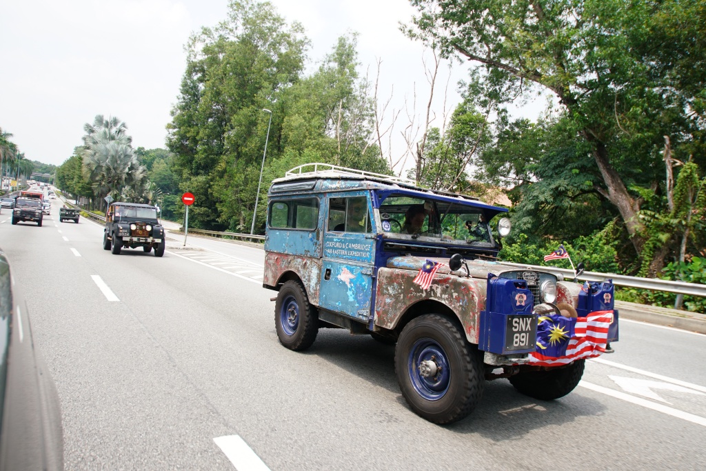 Kembara Land Rover Oxford 1955 Singgah Di Malaysia