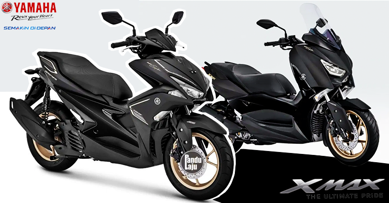 Yamaha Indonesia Lancar XMAX  Aerox 155  Edisi Maxi Signature 