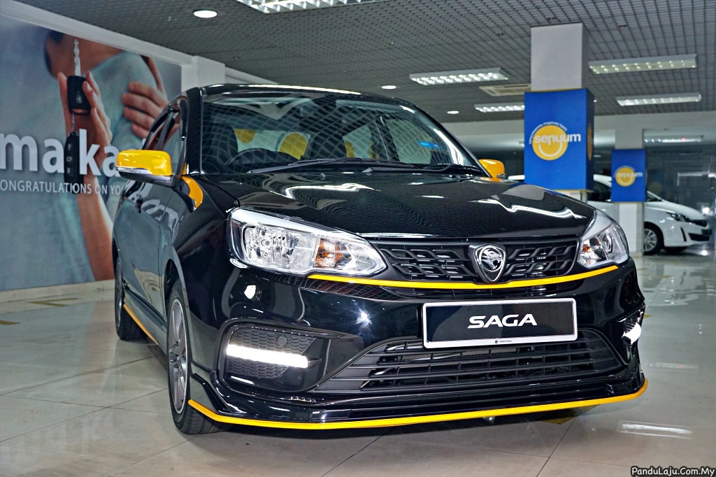 Proton Saga Anniversary Edition Lancar, Harga Kit Badan Penuh RM41k Sahaja