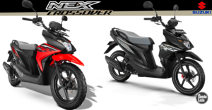 Suzuki Indonesia Lancar Skuter Hendal Bogel NEX Crossover (2020), Harga RM5.2k