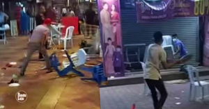 #Tular: Nak Makan Tapi Kedai Tutup Punca Sekumpulan Lelaki Mengamuk Tak Ingat Dunia
