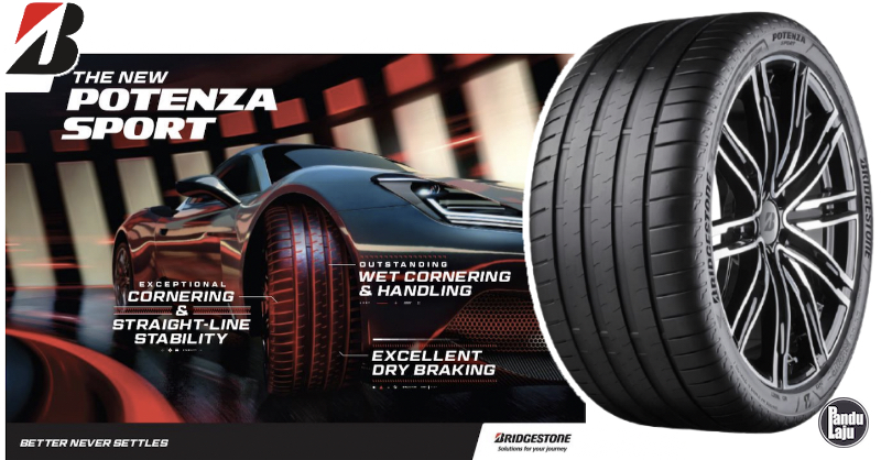 Bridgestone Lancar Siri Tayar Berprestasi Potenza Sport, Ada 16 Saiz ...