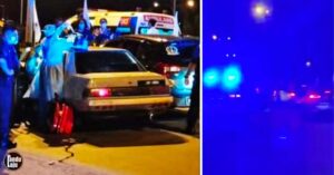 Video Polis Lepas 5 Das Tembakan, Pemandu Saga Maut