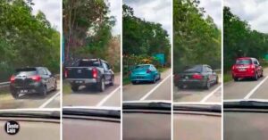 Potong Q guna lorong kecemasan