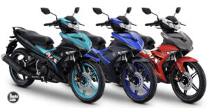 Yamaha Indonesia Perkenal 3 Warna Baharu MX King 150 (2022), Ada Hijau Petronas?
