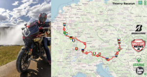 Sarasyn Cipta Rekod Dunia Tunggang Motosikal Rentas 13 Negara Dalam 24 Jam