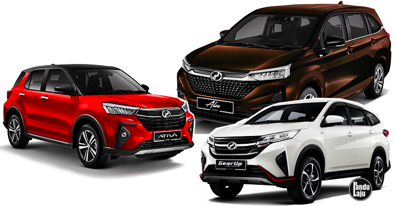 Siapa Sesuai Beli Perodua Alza (2022), Aruz dan Ativa?