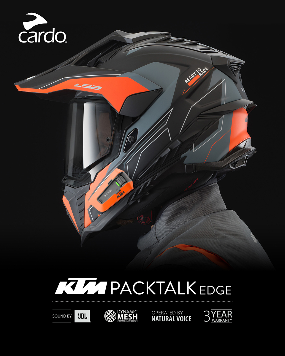 Cardo KTM PackTalk Edge telah Tiba di Malaysia (SIAP + GAMBAR)