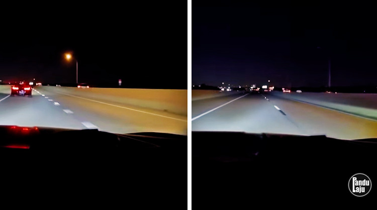 Video C7 Corvette Tinggal Kereta Polis Bertiang-Tiang Jauh
