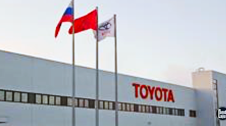 Toyota Henti Kilang Pengeluaran di Rusia