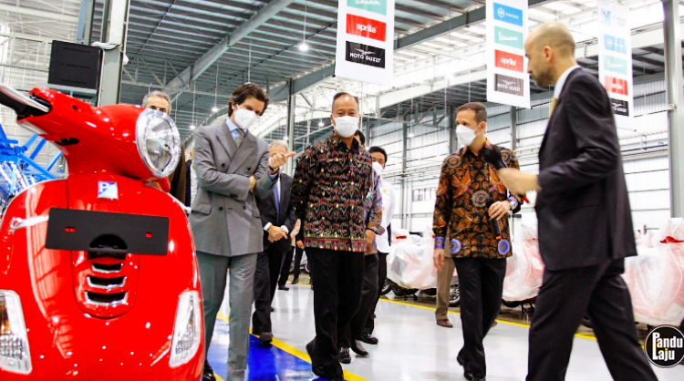 Piaggio Buka Kilang di Indonesia, Kedua di Asean Selepas Vietnam