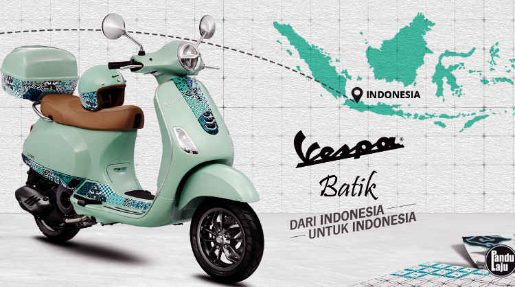 Vespa Batik (2022) Lancar Khas untuk Pasaran Indonesia dengan Harga RM21.9k!