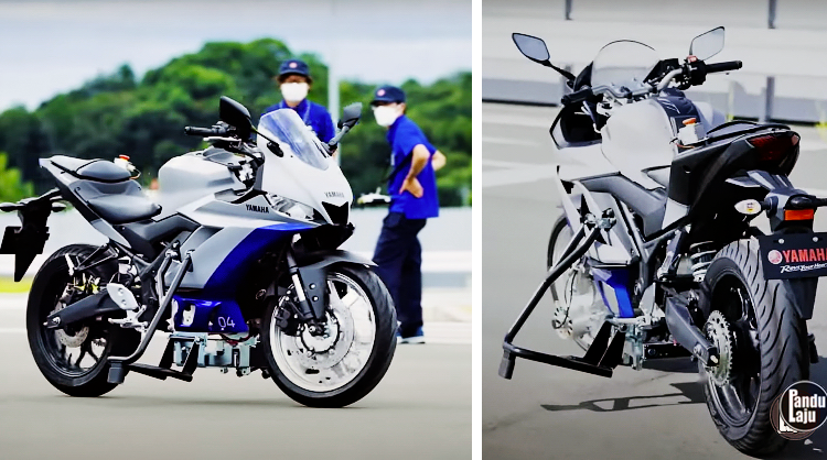 Yamaha Bangunkan Teknologi Motosikal Antijatuh dengan Prototaip YZF-R25?