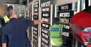 Operasi JPJ nombor pendaftaran