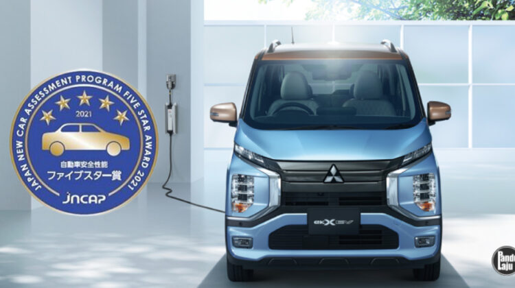Kei-Car Elektrik Terbaik Jepun, Mitsubishi eK X EV Raih Rating 5 Bintang JNCAP