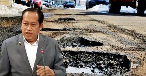 Ahmad Maslan - peruntukan baiki jalan berlubang.