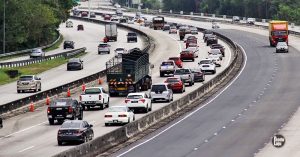 PLUS sesak sempena Tahun Baru Cina.