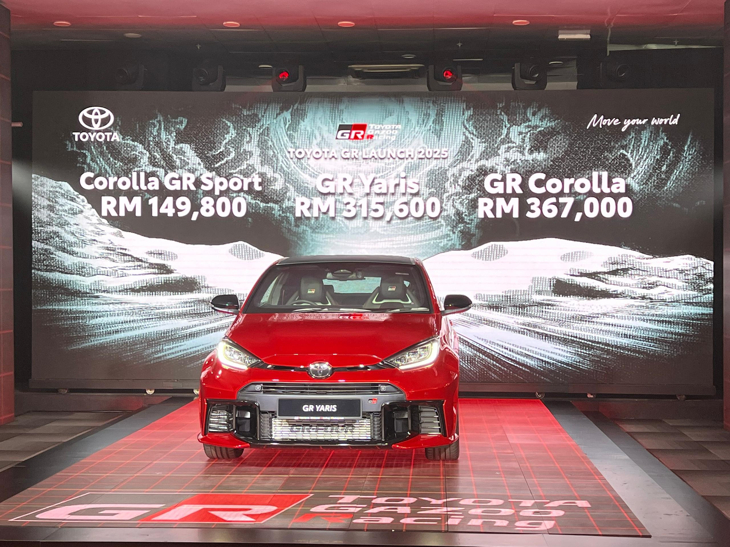 Toyota GR Yaris, GR Corolla, dan Corolla GR Sport Rasmi Lancar di ...