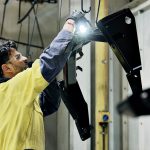 Imej kanggaru pada produk Nissan Australia.