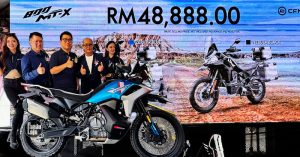 CFMoto 800MT-X 2025 lancar di Malaysia